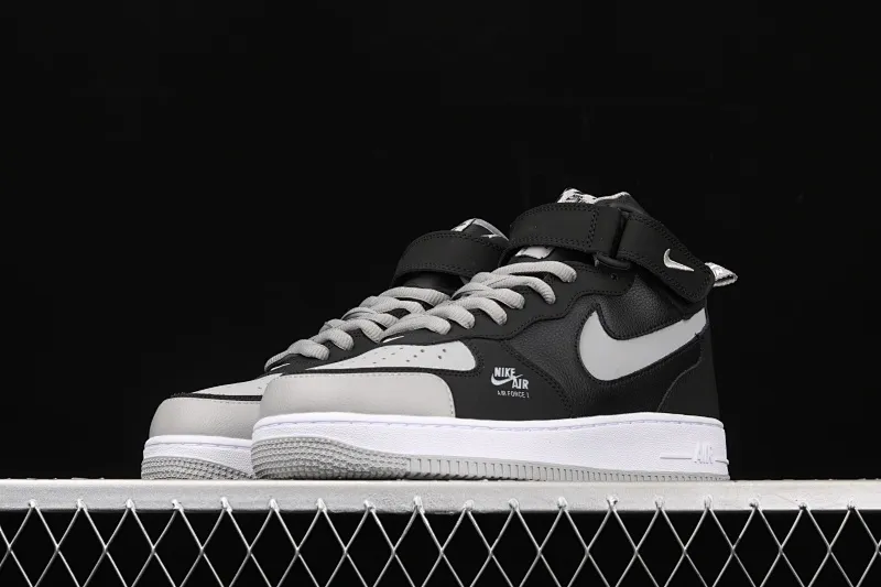 All categories Nk Air Force 1 Air Force series Nk Air Force 1 Mid Air Force mid-top Nk Air Force 1 Mid "Shadow Grey" Shadow Gray Air Force One Chinese casual sneakers BQ6819-008